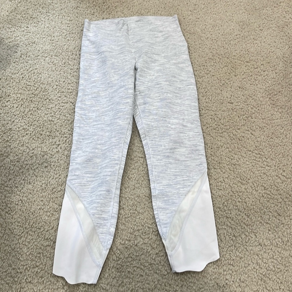 Lululemon wunder under cropped leggings